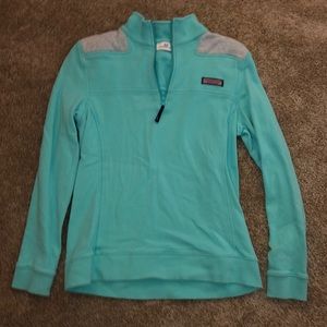Vineyard Vines Martha’s Vineyard Aqua Quarter-Zip